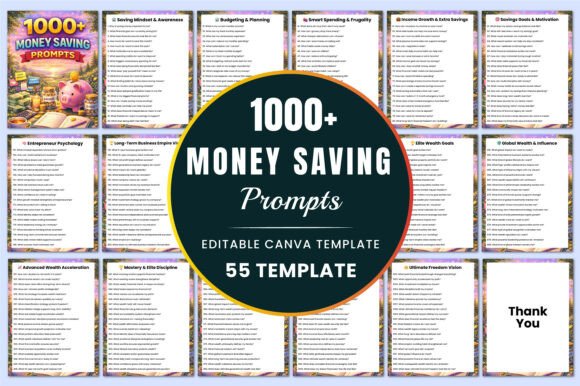 1000 Money Saving Prompts KDP Interiors: A Strategic Guide to Financial Freedom