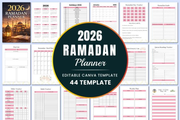 2026 Ramadan Planner KDP Interiors: A Thoughtful Tool for Spiritual and Practical Organization