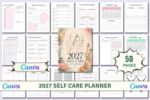 2027 Self Care Planner KDP: A Holistic Tool for Personal Growth and Productivity