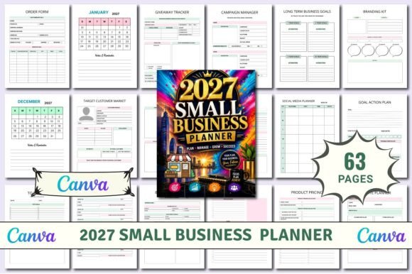 2027 Small Business Planner KDP: A Comprehensive Tool for Organized Growth