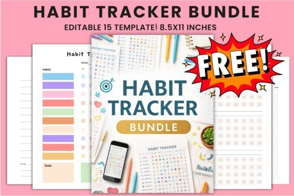Free Habit Tracker Bundle KDP Interiors: A Complete Guide for Productivity and Creativity
