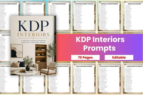 KDP Interiors Prompts: A Comprehensive Tool for Structured Planning and Creative Execution