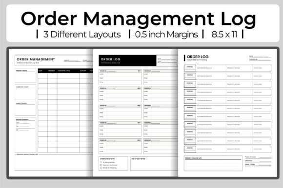 Order Management Log Book Kdp Interiors: A Practical Tool for Small Business Efficiency