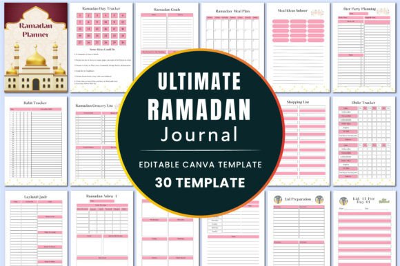 The Ultimate Ramadan Journal KDP Interiors: A Spiritual Guide for a Meaningful Month